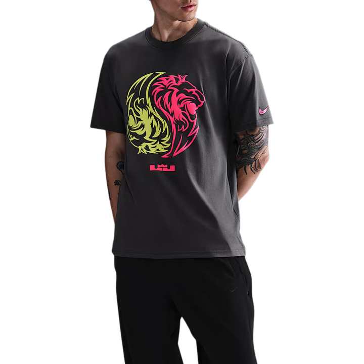 Nike Nike Clothing T Shirts Men's Iron Gray Crew Neck