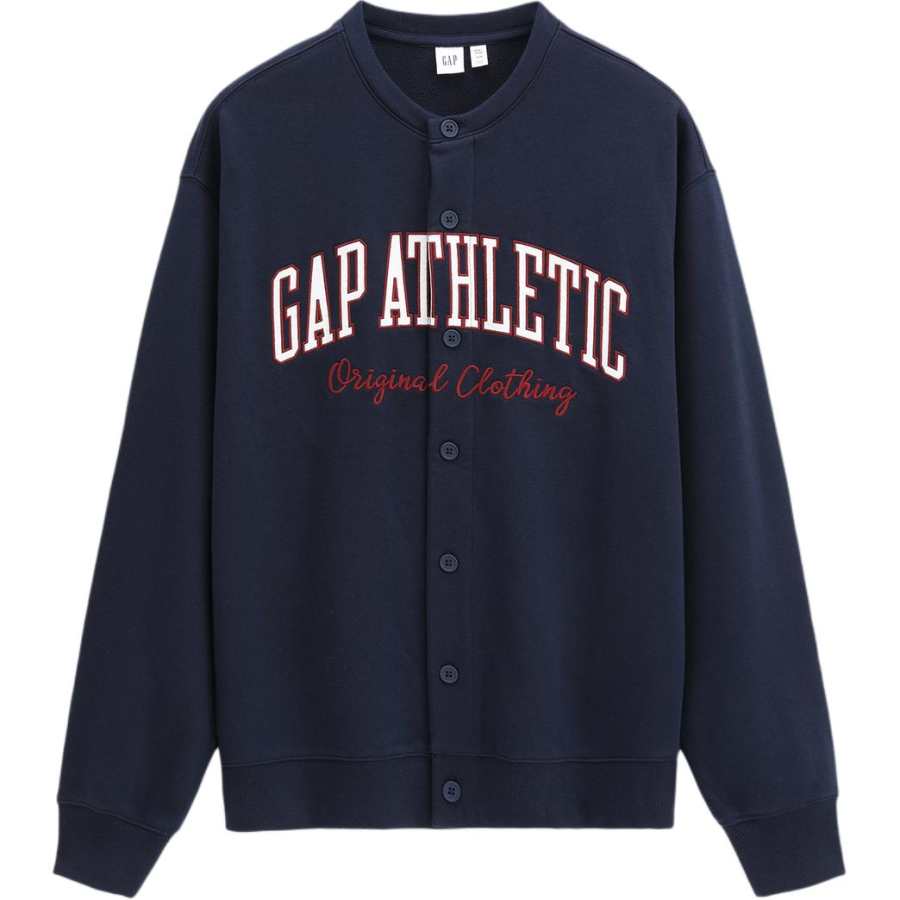GAP Sweatshirts Unisex Crew Neck Moderate Cardigan