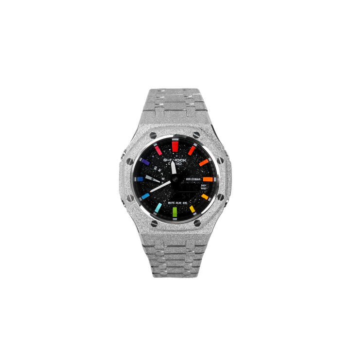 CASIO CASIO Custom Collection GA2100 Collection Quartz Movement Stainless Steel Strap Watch Unisex