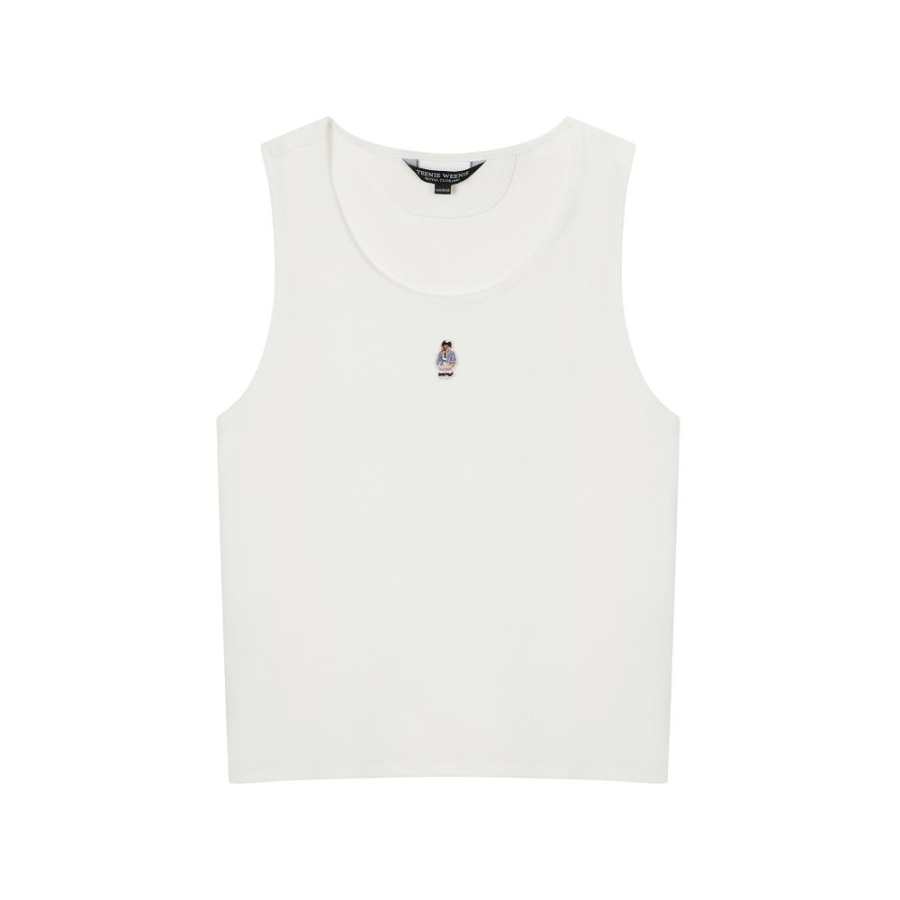 Teenie Weenie Tank Tops Women's Crew Neck Moderate Straight Fit