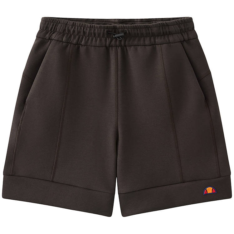 Ellesse Sports Shorts Women's Dark Coffee Thickened Straight Fit Pants