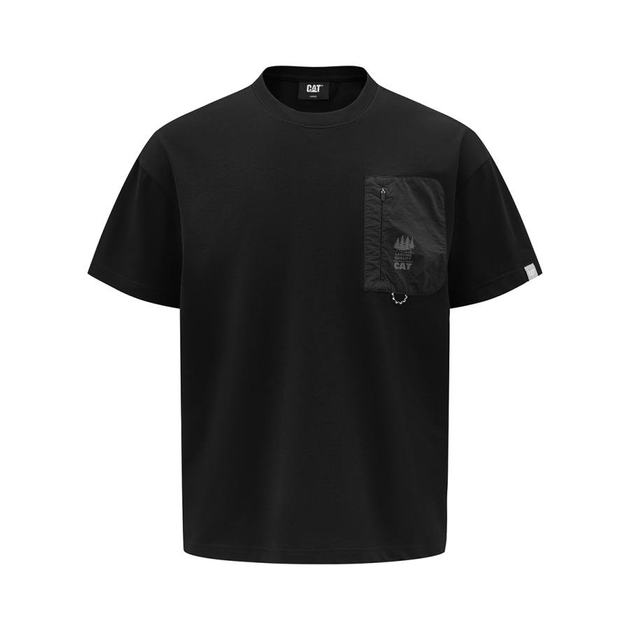 CAT CAT T Shirts Men's Crew Neck