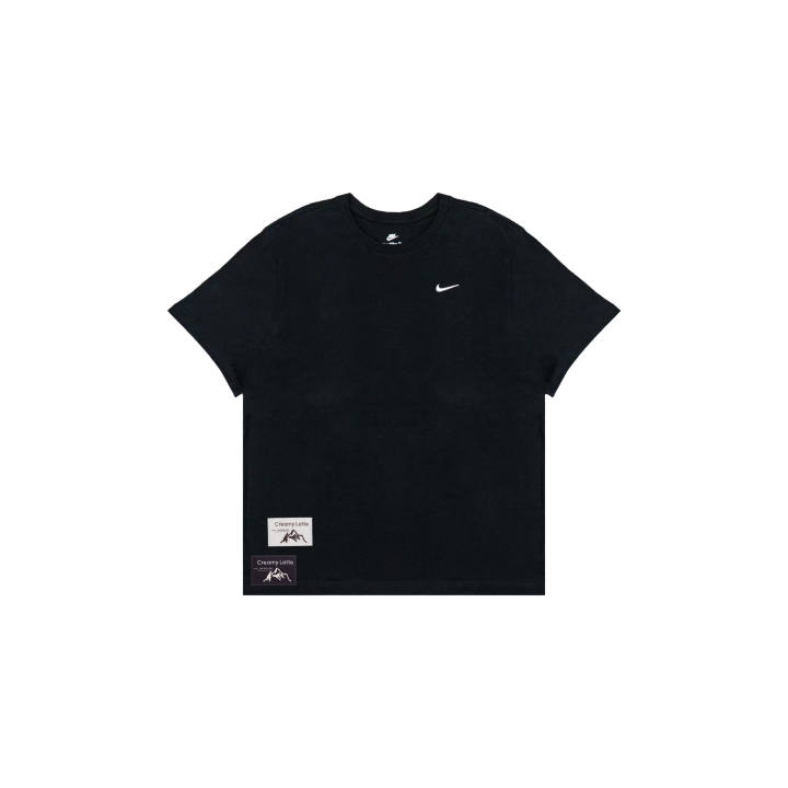 Nike Nike Sportswear T Shirts Men's Black Crew Neck Moderate Straight Fit