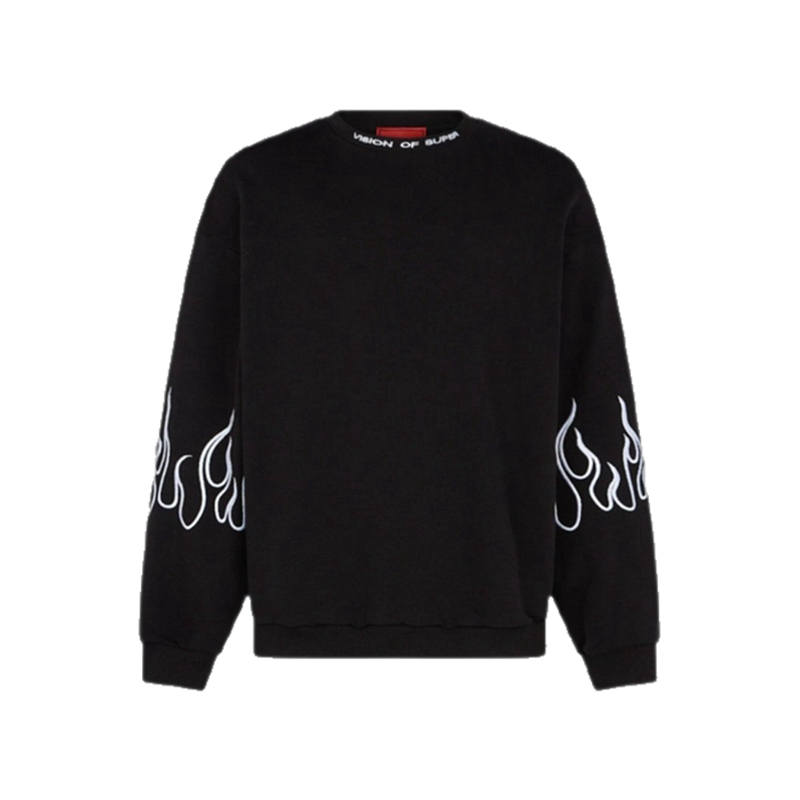 Vision Of Super Flame embroidered Sweatshirt