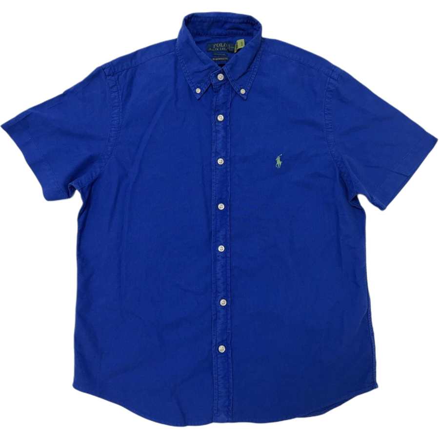 Polo Ralph Lauren Shirts Men's Light Navy Blue Pointed Collar Moderate Other