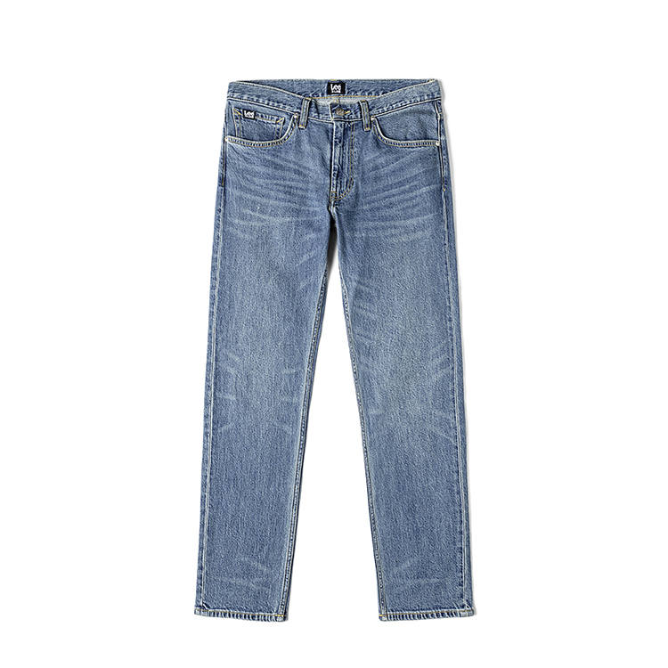 Lee Lee Jeans Men's Medium Blue Moderate Straight Fit Pants