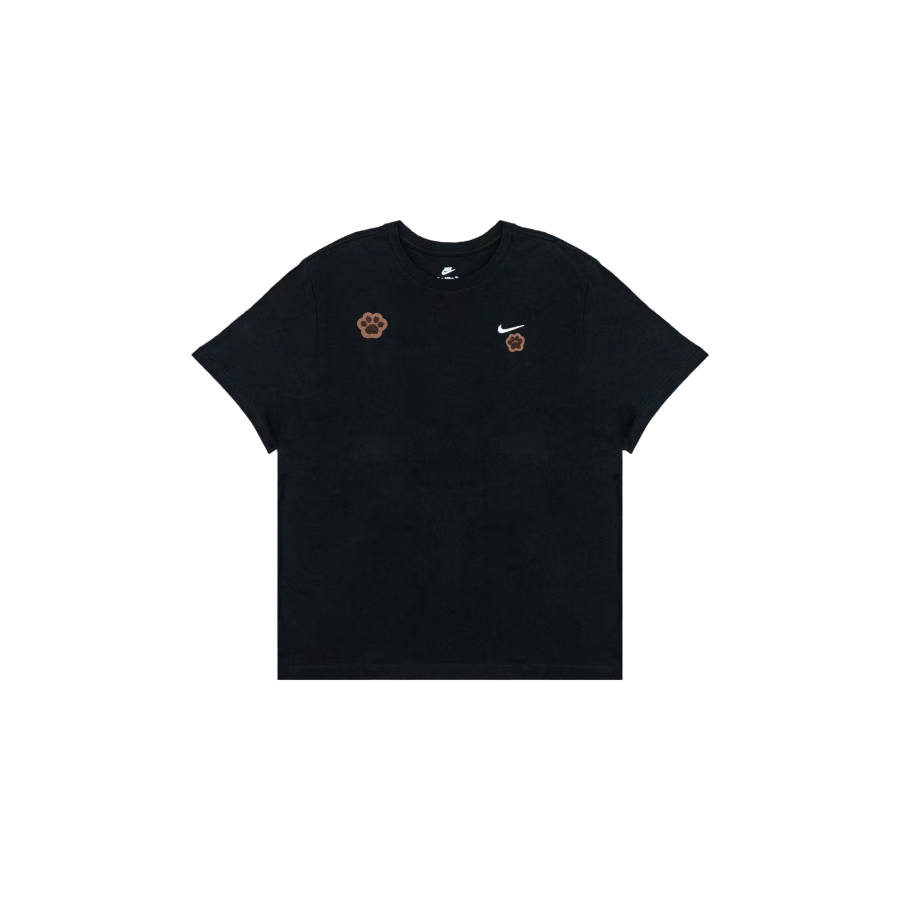 Nike Nike Sportswear T Shirts Men's Black Crew Neck Straight Fit