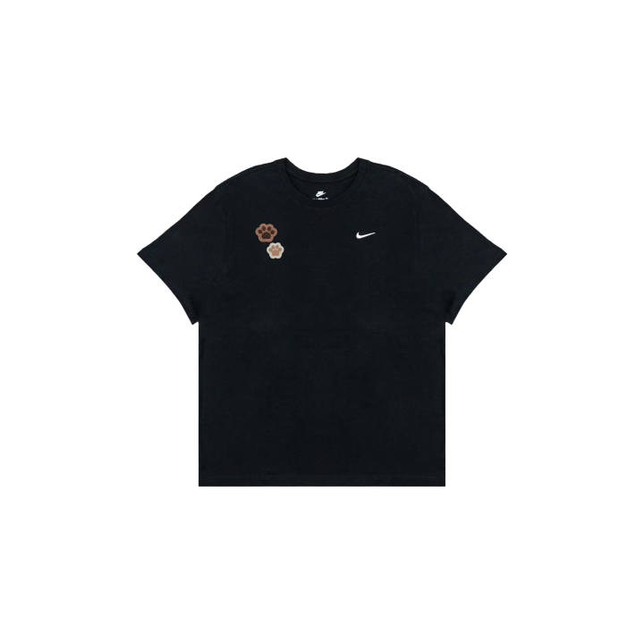 Nike Nike Sportswear T Shirts Men's Black Crew Neck Moderate Straight Fit