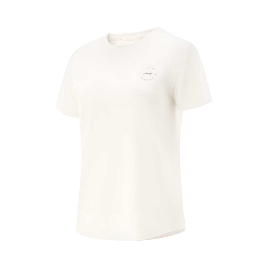 Li-Ning Li Ning Running Collection T Shirt Women's Ivory