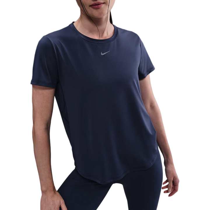 Nike Nike Clothing T Shirts Women's Dark Blue Crew Neck