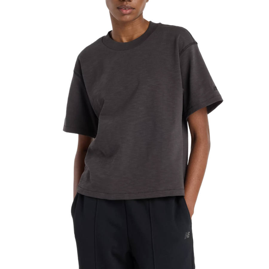 New Balance New Balance NB Grey Regular T Shirt Women's