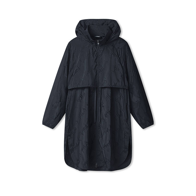 FILA Emerald Jackets Women's Polar Night Blue NV Hooded Moderate Other