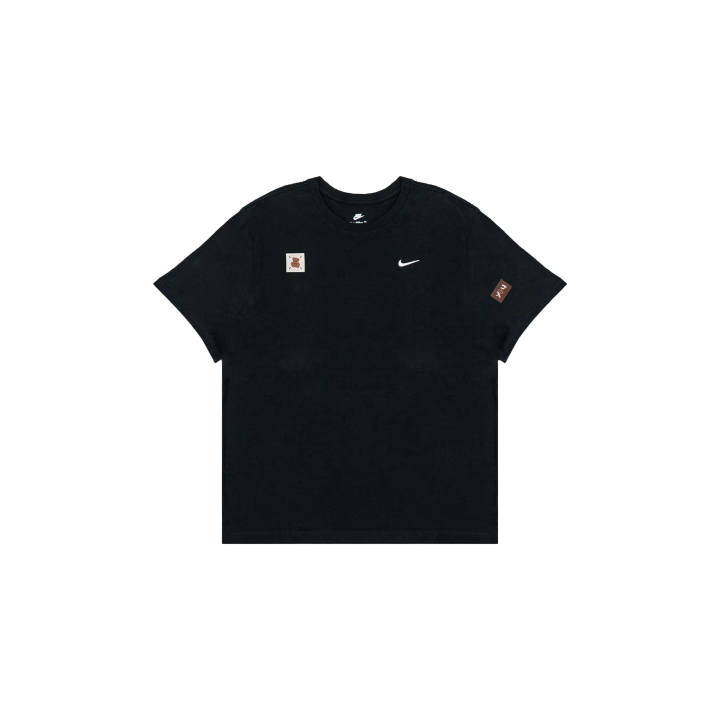 Nike Nike Sportswear T Shirts Men's Black Crew Neck Straight Fit