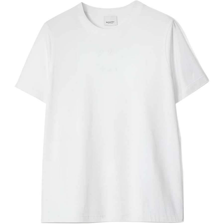 Burberry tonal embroidered-logo T-shirt