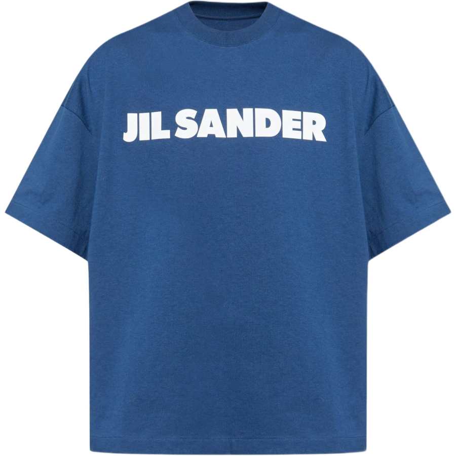 Jil Sander Logo Printed Crewneck T-Shirt
