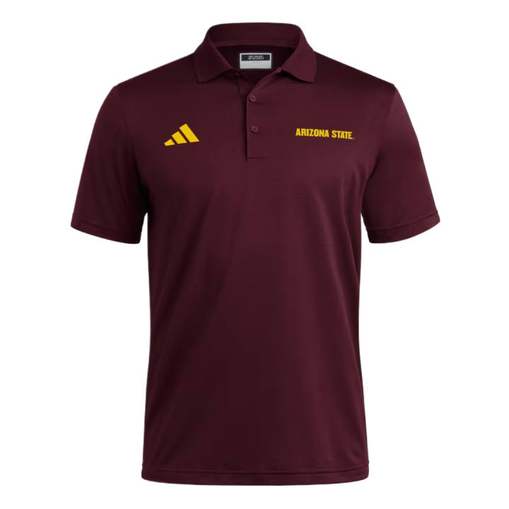 Adidas Adidas Free Shipping With AdiClub Arizona State Sun Devils Coaches Ottoman Polo