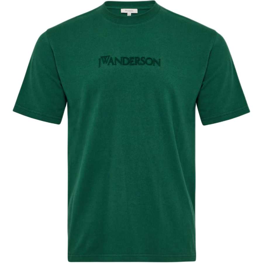 Jw Anderson logo-embroidered T-shirt