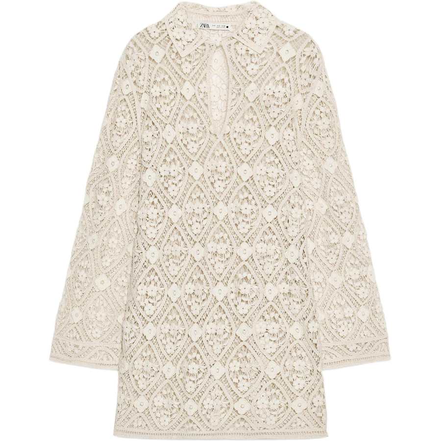 ZARA ZW Long Sleeved Dress Women's