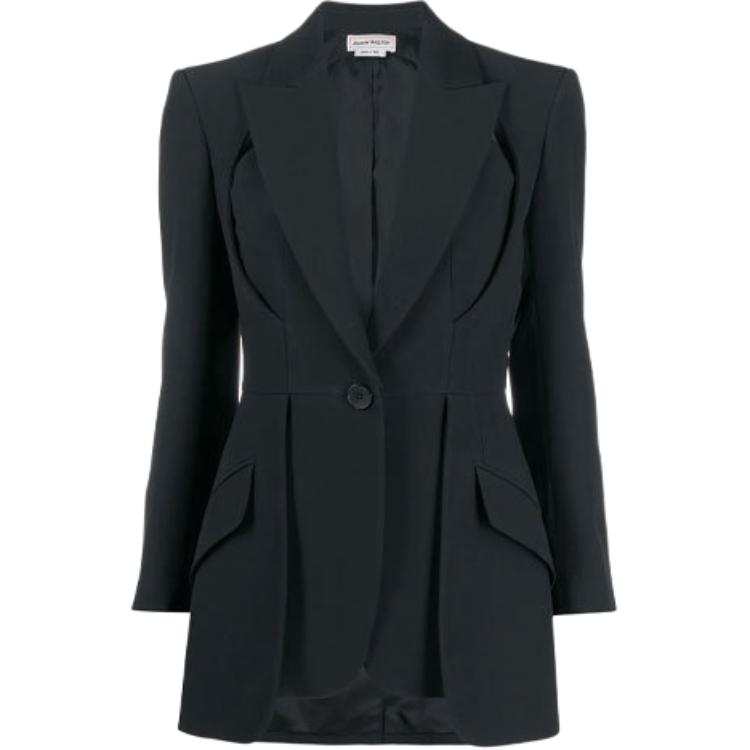 Alexander McQueen FW21 Business Suit Coat Women's Black