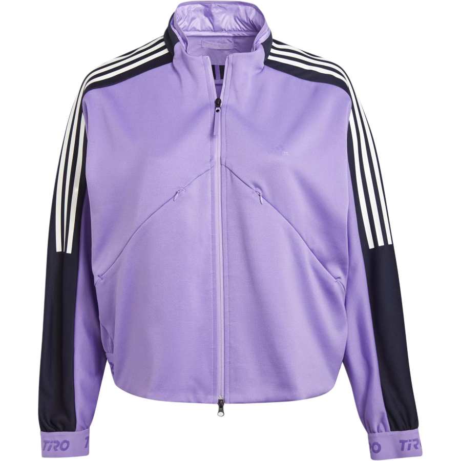 Adidas Adidas Clothing Jackets Women's Purple Stand Collar Moderate Other