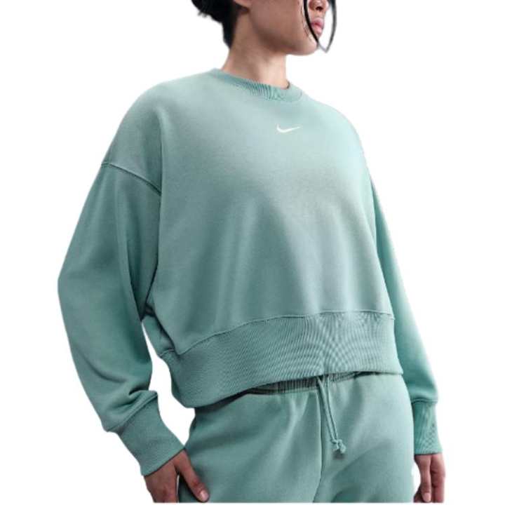 Nike Nike Clothing Sweatshirts Women's Green Crew Neck Moderate