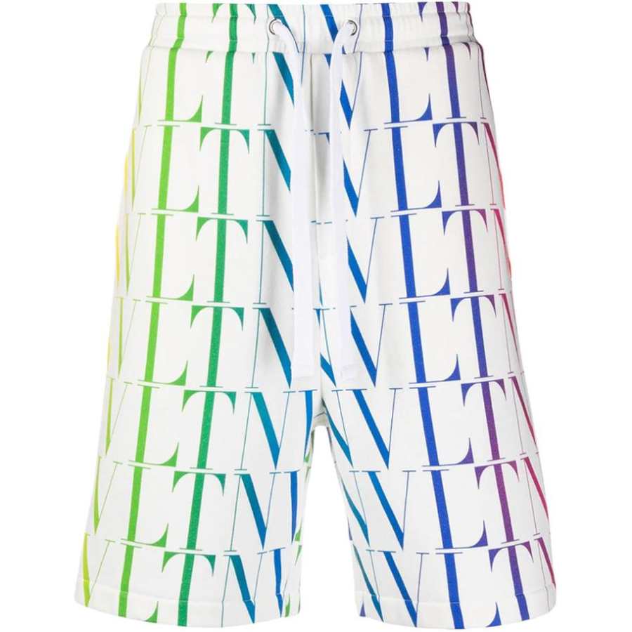 Valentino Casual Shorts Men's White Moderate