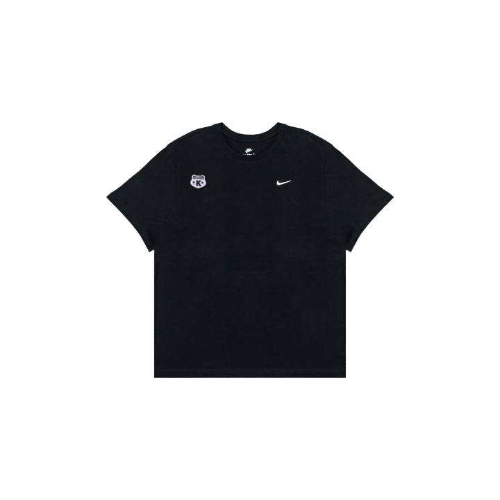 Nike Nike T Shirts Men's Black Crew Neck Moderate Straight Fit