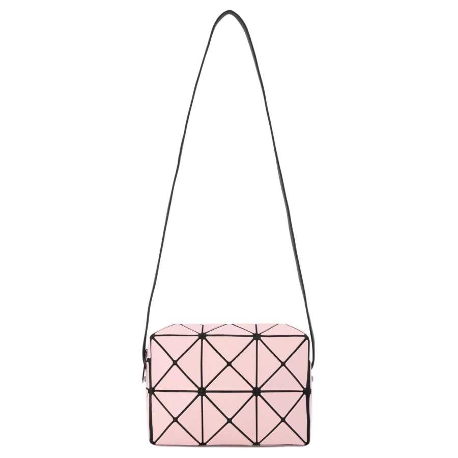 ISSEY MIYAKE Polyvinyl Chloride Resin Shoulder Bag, Crossbody Bag Women's Pink