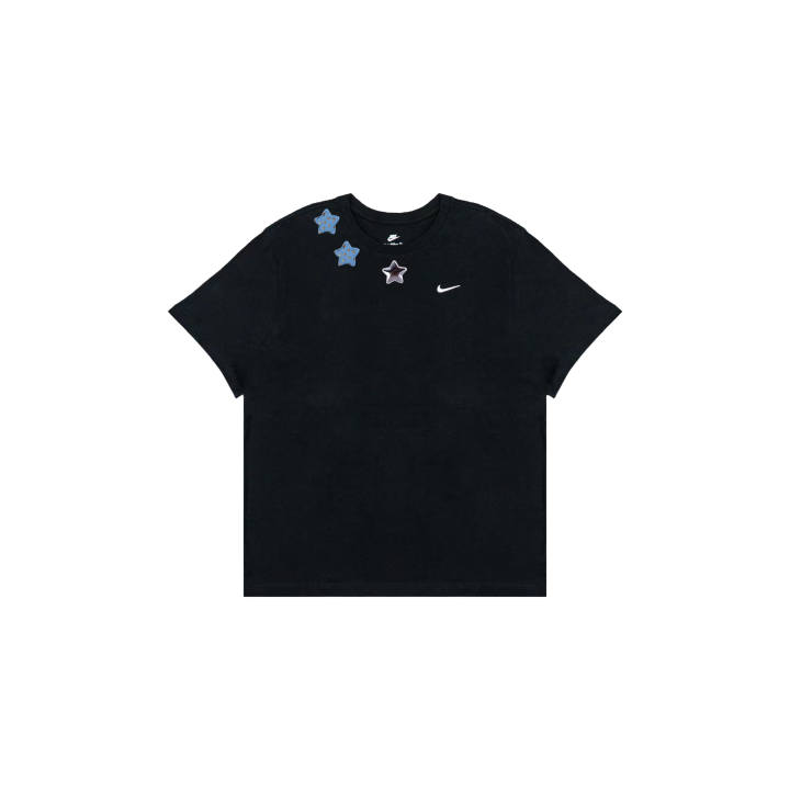 Nike Nike Sportswear T Shirts Men's Black Crew Neck Straight Fit
