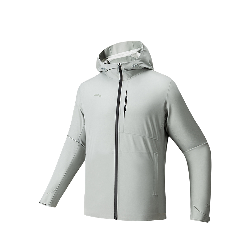 Anta Variety Training Collection Hiking Waterproof And Breathable Windbreaker Jacket Men's