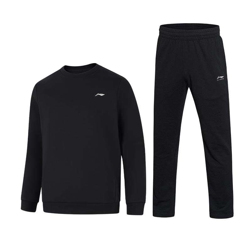 Li-Ning Li Ning Casual Sportswear Men's Crew Neck Moderate