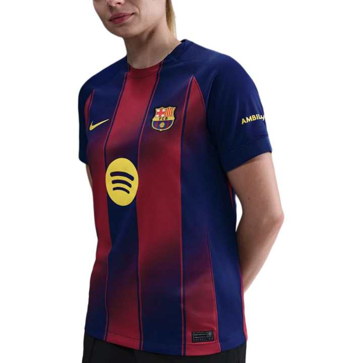 Nike Nike Robert Lewandowski Barcelona 2025/26 Stadium Home Big Kids' Nike Dri FIT Soccer Jersey