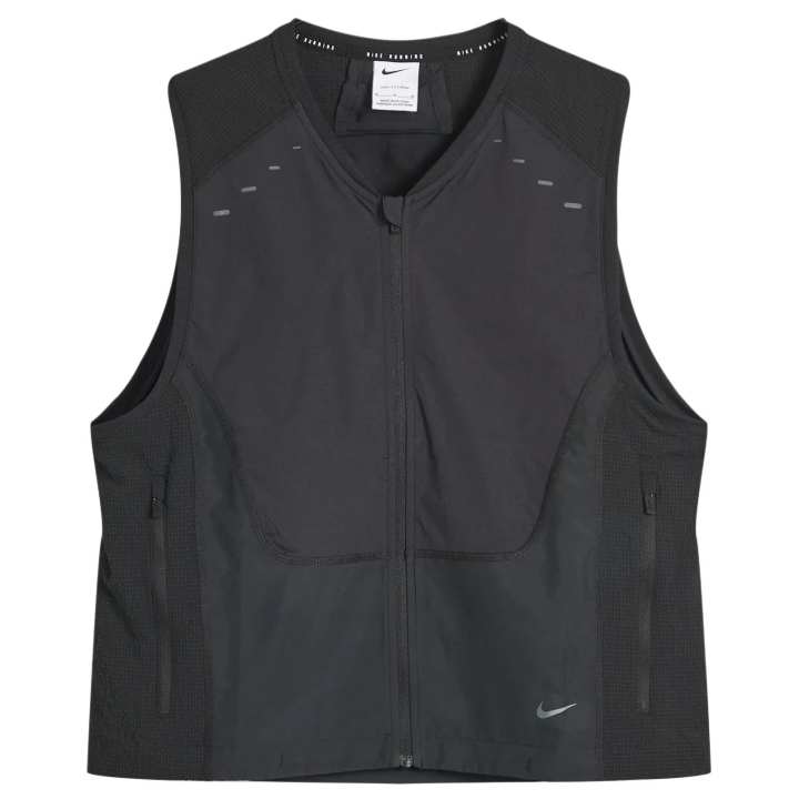 Nike Nike Dri Fit Vests Men's Black V Neck Moderate Other