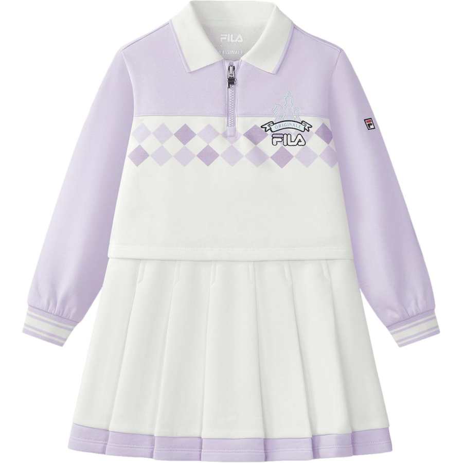 FILA KIDS Kids' FILA KIDS Skirt Set Cloud White