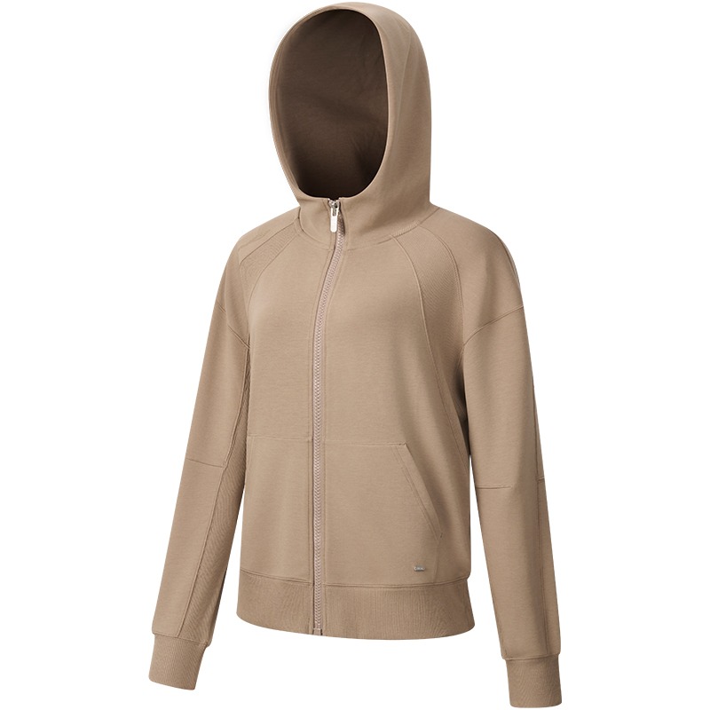 Saucony Jackets Women's Desert Gray Hooded Moderate Other