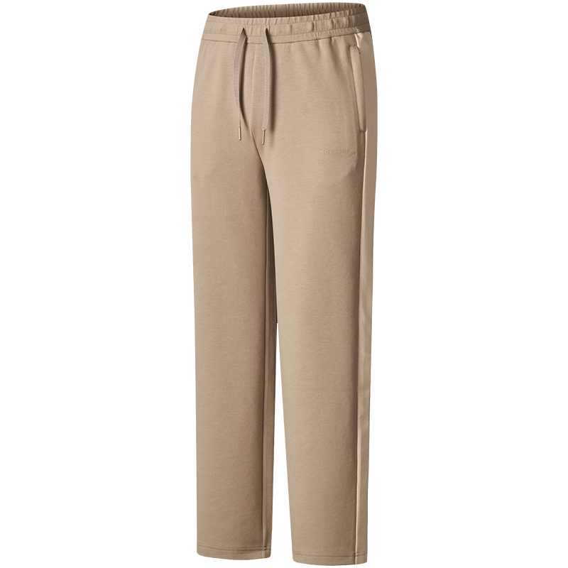 Saucony Casual Pants Women's Desert Gray Moderate Straight Fit Pants