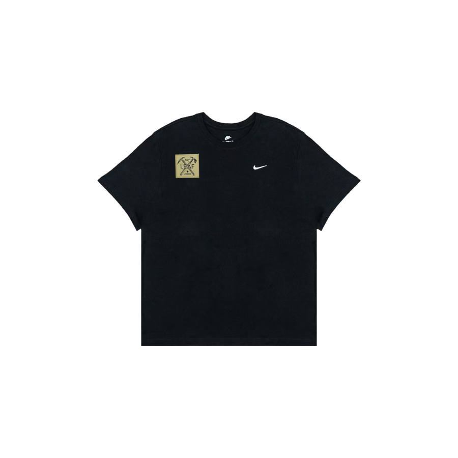 Nike Nike Sportswear T Shirts Men's Black Crew Neck Moderate Straight Fit