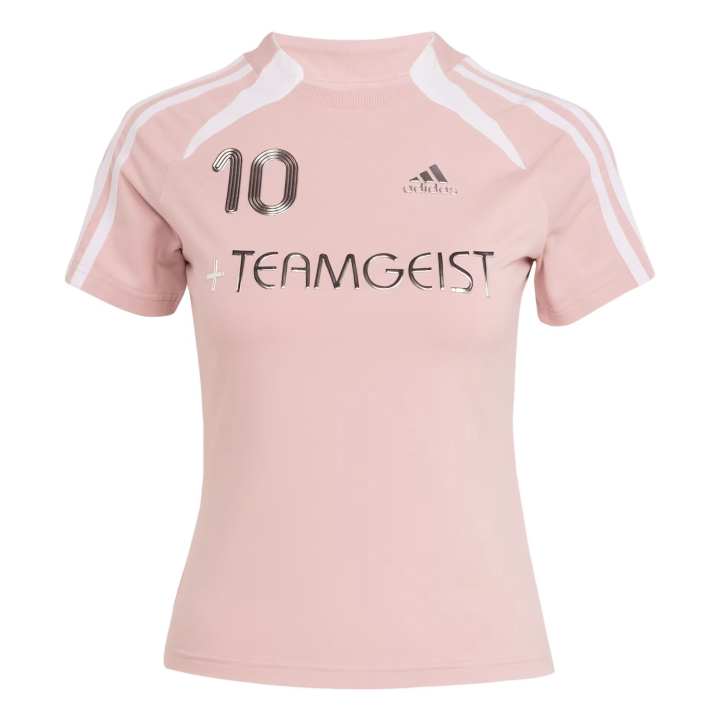 Adidas Adidas Teamgeist logo-stripe T-shirt