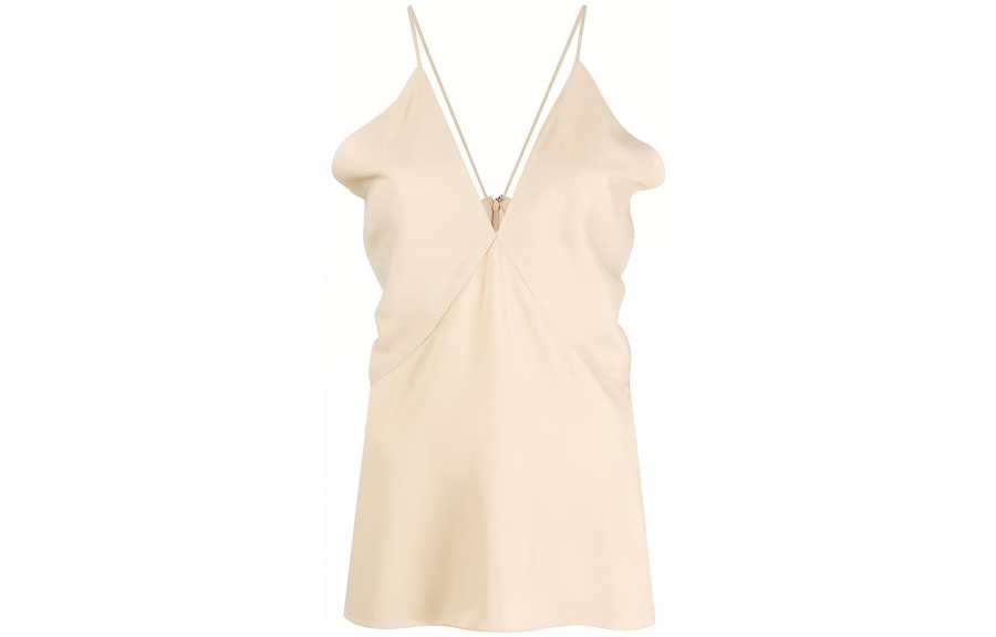 TOTEME Draped Cotton Camisole Top