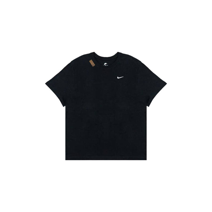 Nike Nike Sportswear T Shirts Men's Black Crew Neck Moderate Straight Fit