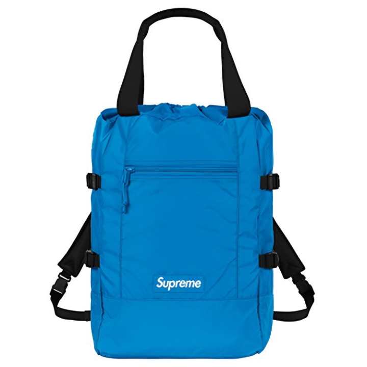 Supreme Supreme SS19 Nylon Tote Bag, Shopping Bag, Backpack, Backpack Unisex Blue