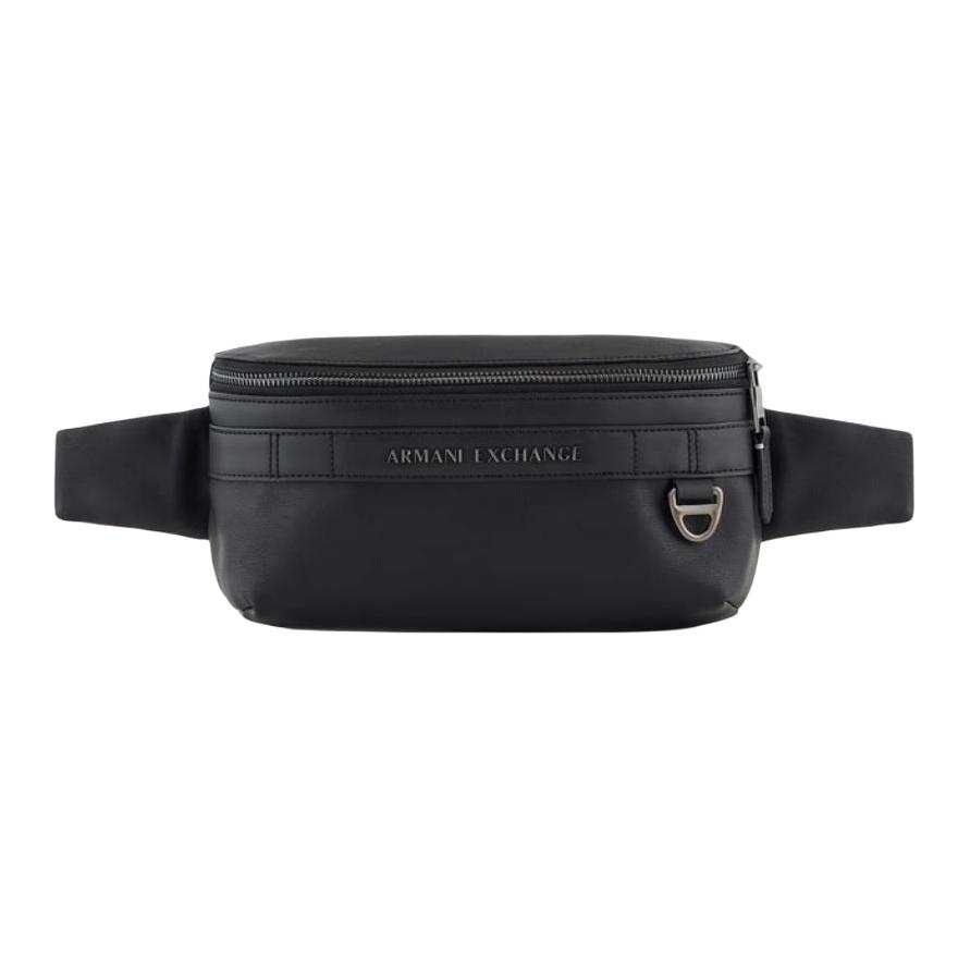 ARMANI EXCHANGE ARMANI EXCHANGEAE Fabric Fanny Pack Men's Black