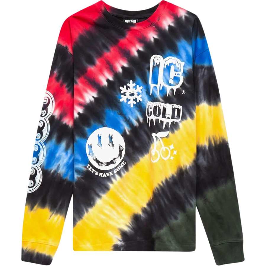 Ice Cream T Shirts Unisex Multicolor Crew Neck Straight Fit