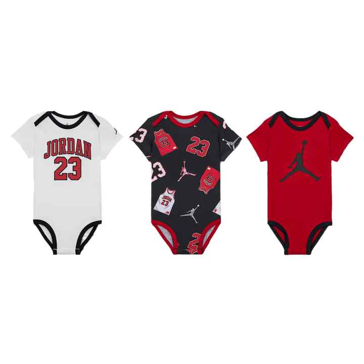 Jordan Jordan Jumpsuit 23 Jersey SS25 3 Pack Infant And Toddler