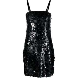 PAROSH Slip Dress Women's Black