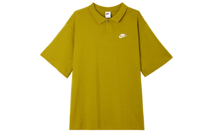 Nike Nike Polo Shirts Men's Bronze Polo Collar Moderate Straight Fit