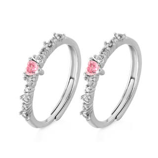 VIVIWELL S925 Silver Rings Unisex