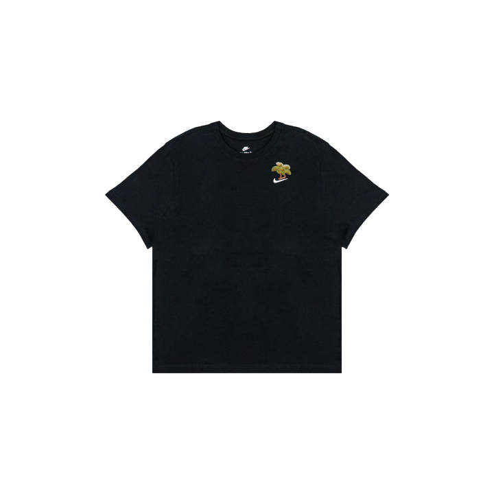 Nike Nike Sportswear T Shirts Men's Black Crew Neck Straight Fit