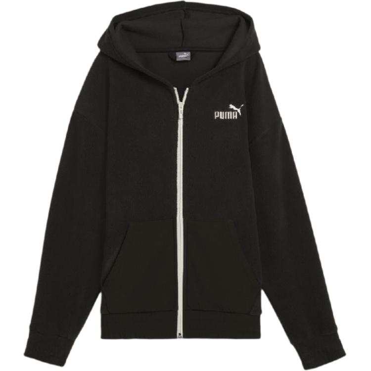 PUMA Jackets Women's Black Hooded Moderate Other