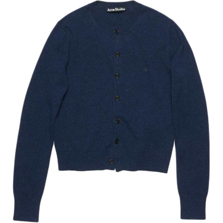 Acne Studios Acne Studios Long-Sleeved Crewneck Cardigan
